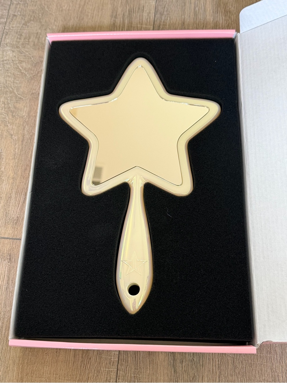 Jeffree Star iridescent Hand Mirror